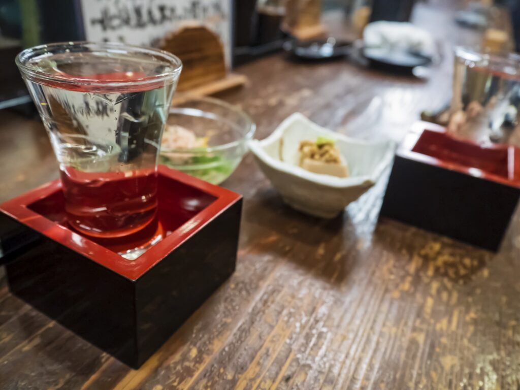 日本酒と料理